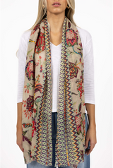 Botanic Scarf Floral Print
