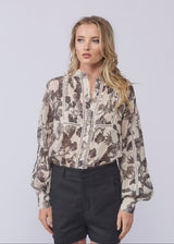 Reign Shirt Sepia