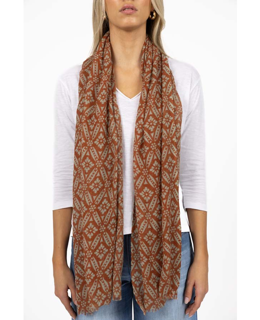Diamond Scarf Copper