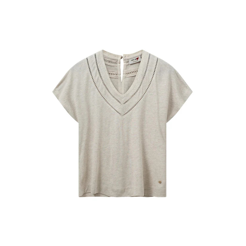 Mos Mosh Coel V Neck Tee