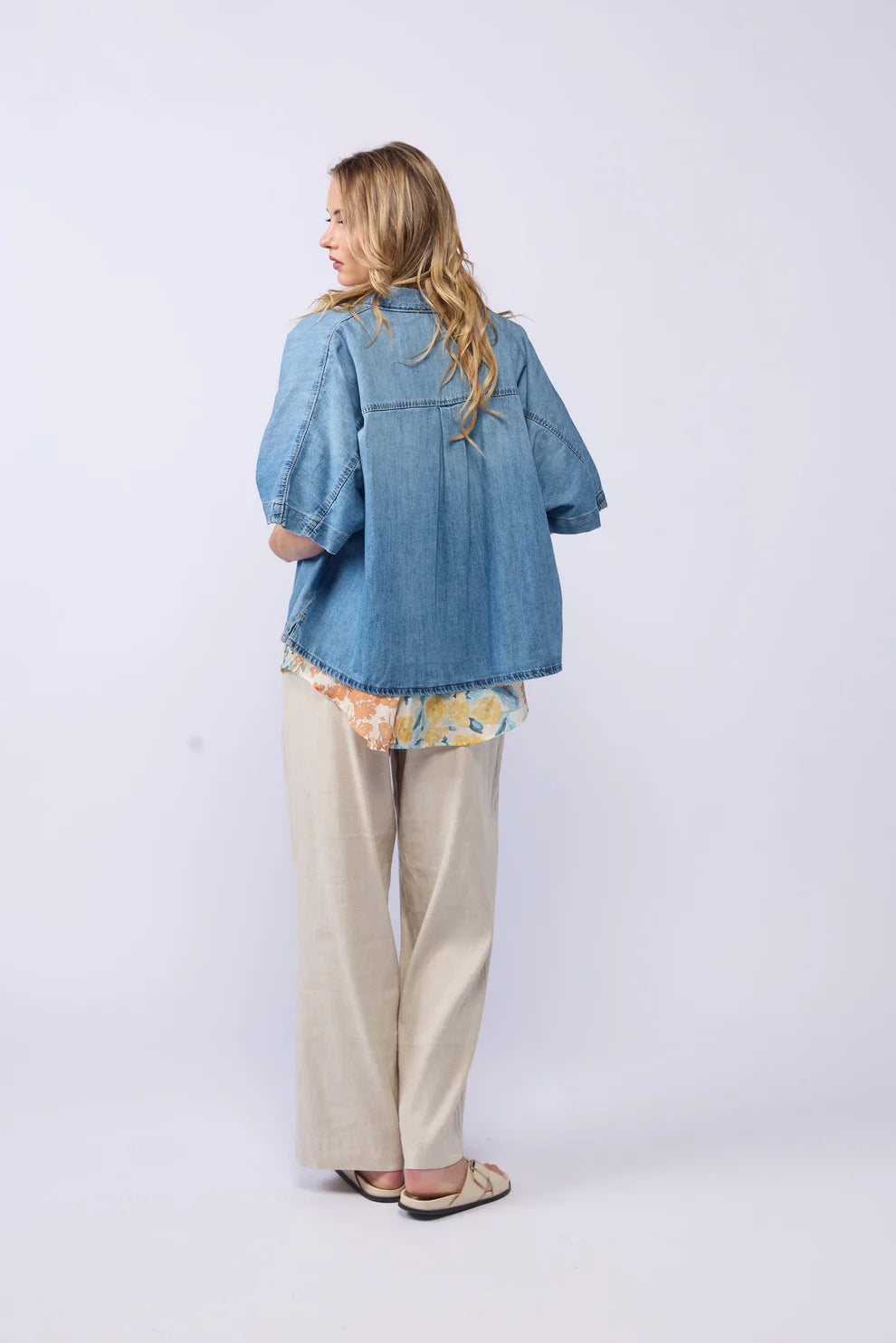 Tori Denim shirt Blue wash