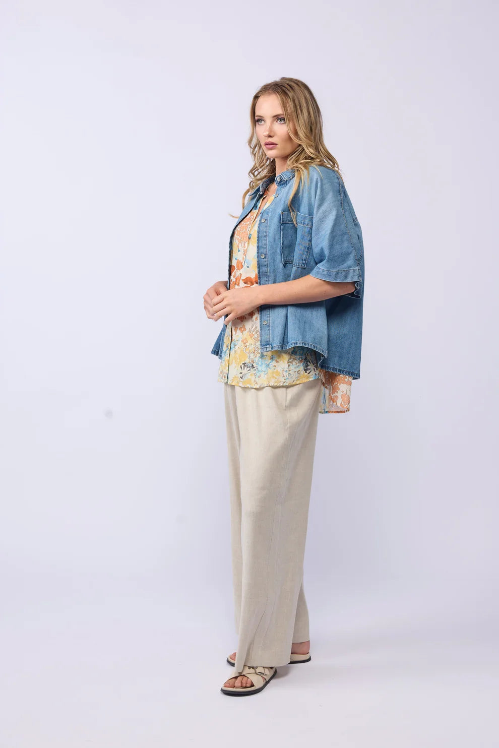 Tori Denim shirt Blue wash