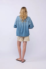 Tori Denim shirt Blue wash