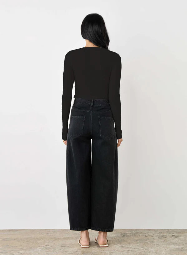 Sidewalk Knit Top Black