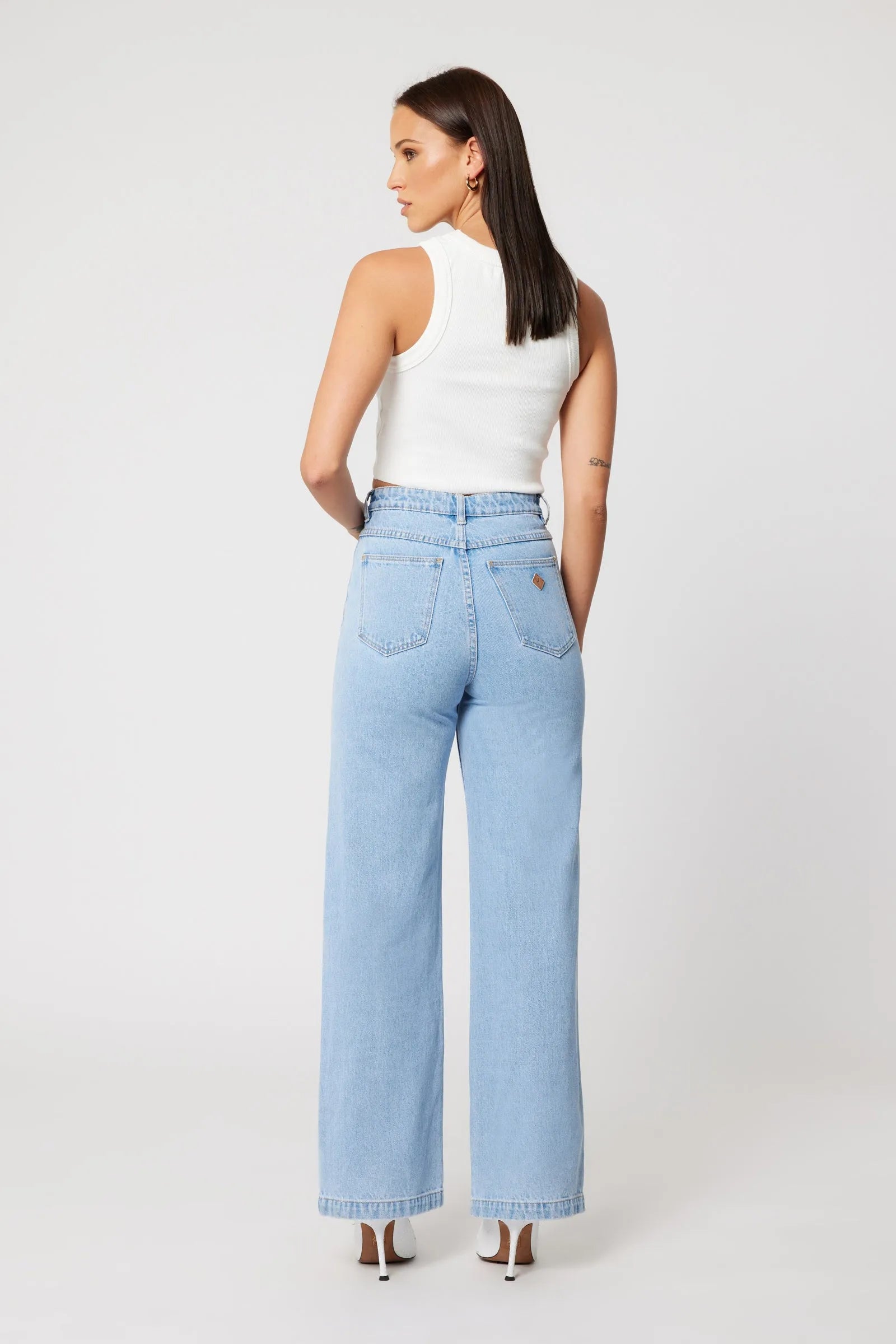 A Brand High and Wide Kendall Light Vintage Blue