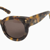 Valley A Dead Coffin Club Sunglasses in Matte Tort/ Brown Lens