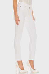 AG Farrah Skinny Ankle In White