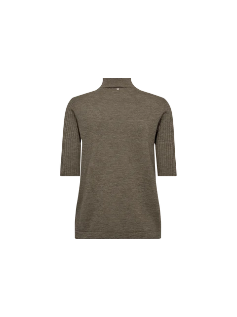 Relena Turtleneck SS Knit Falcon