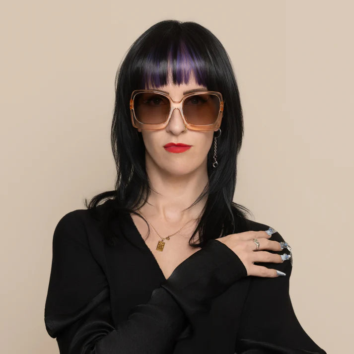 Acid Orange Sunglasses
