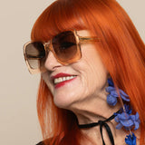 Acid Orange Sunglasses