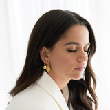 Indigo and Wolfe Adriana Earrings Gold