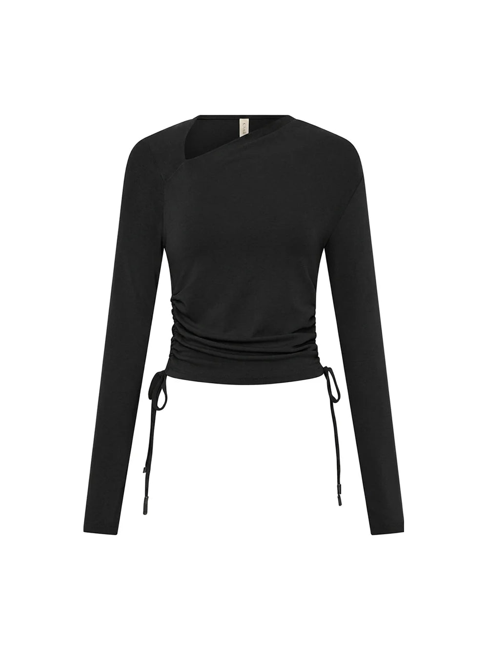 Annika Jersey Top Black