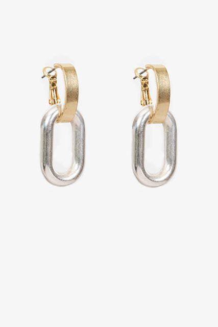 Antler Stevie Earring Gold & Silver