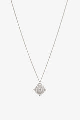 Evil Eye Necklace Silver