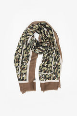 Winter Camo Scarf forest Tones