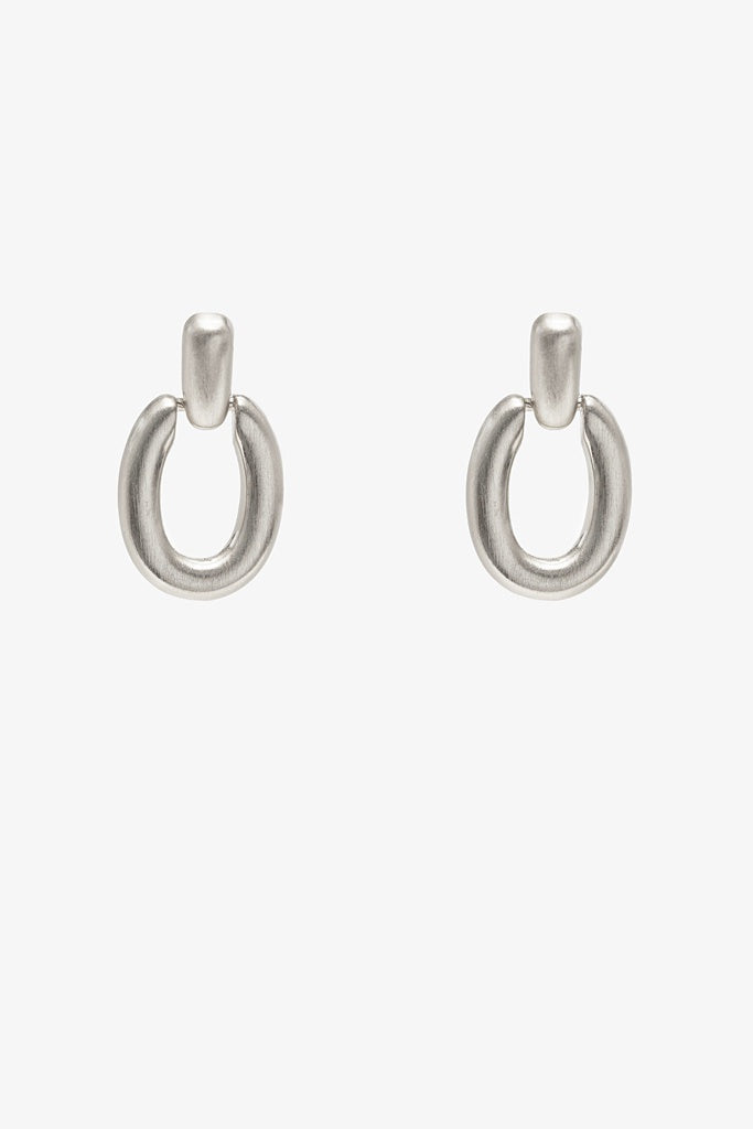 Axis Earring Silver