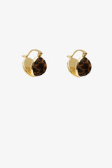 Leopard Pearl Drop Earrings