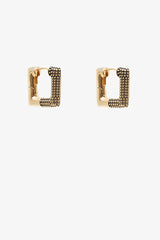 Antler Metro Square Hoop Gold