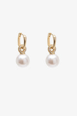 Antler Pearl Statement Drop Earring