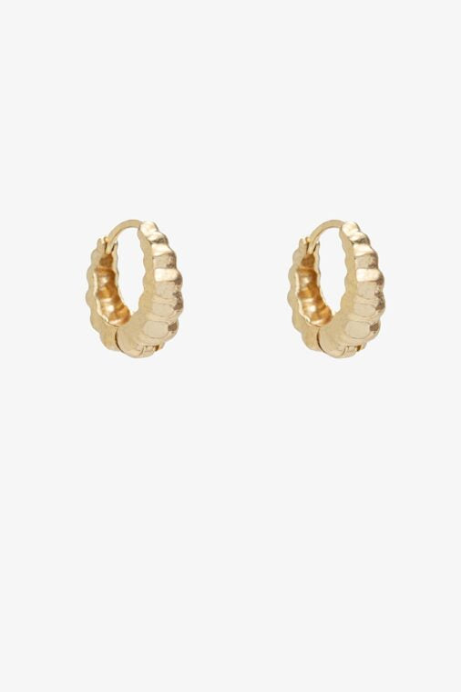 Croissant Hoops Gold