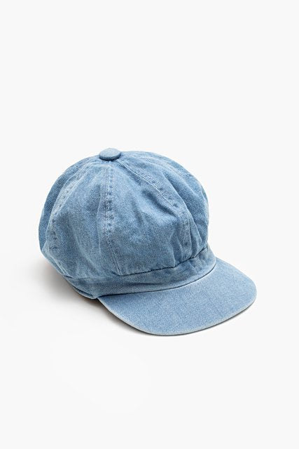 Antler Denim Newsboy Cap