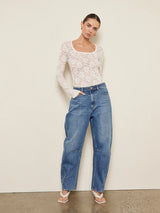 Bonnie Lace Top Ivory