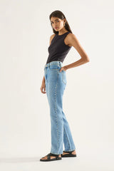 Zoe High Straight Cadence Blue
