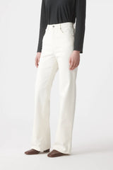 Cindy Bootleg Jean Soft White