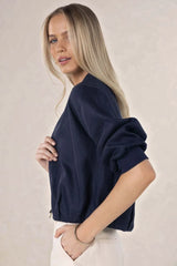 Arden Bomber Jacket Navy
