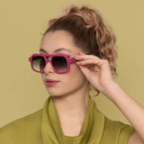 Candy Dust Pink Sunglasses