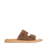 Cera Suede Slides pecan