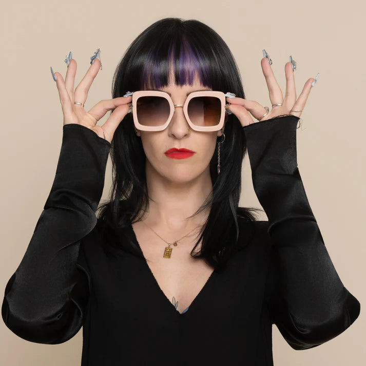 Chloe Smoked Rose Sunglasses