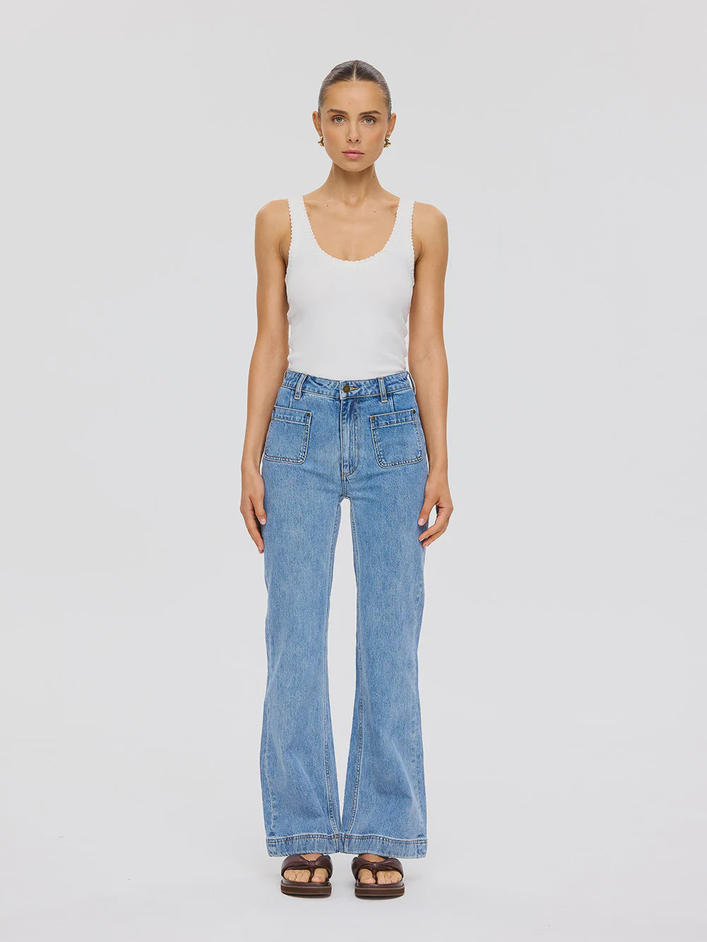 Dominique Denim Jean Stonewashblue