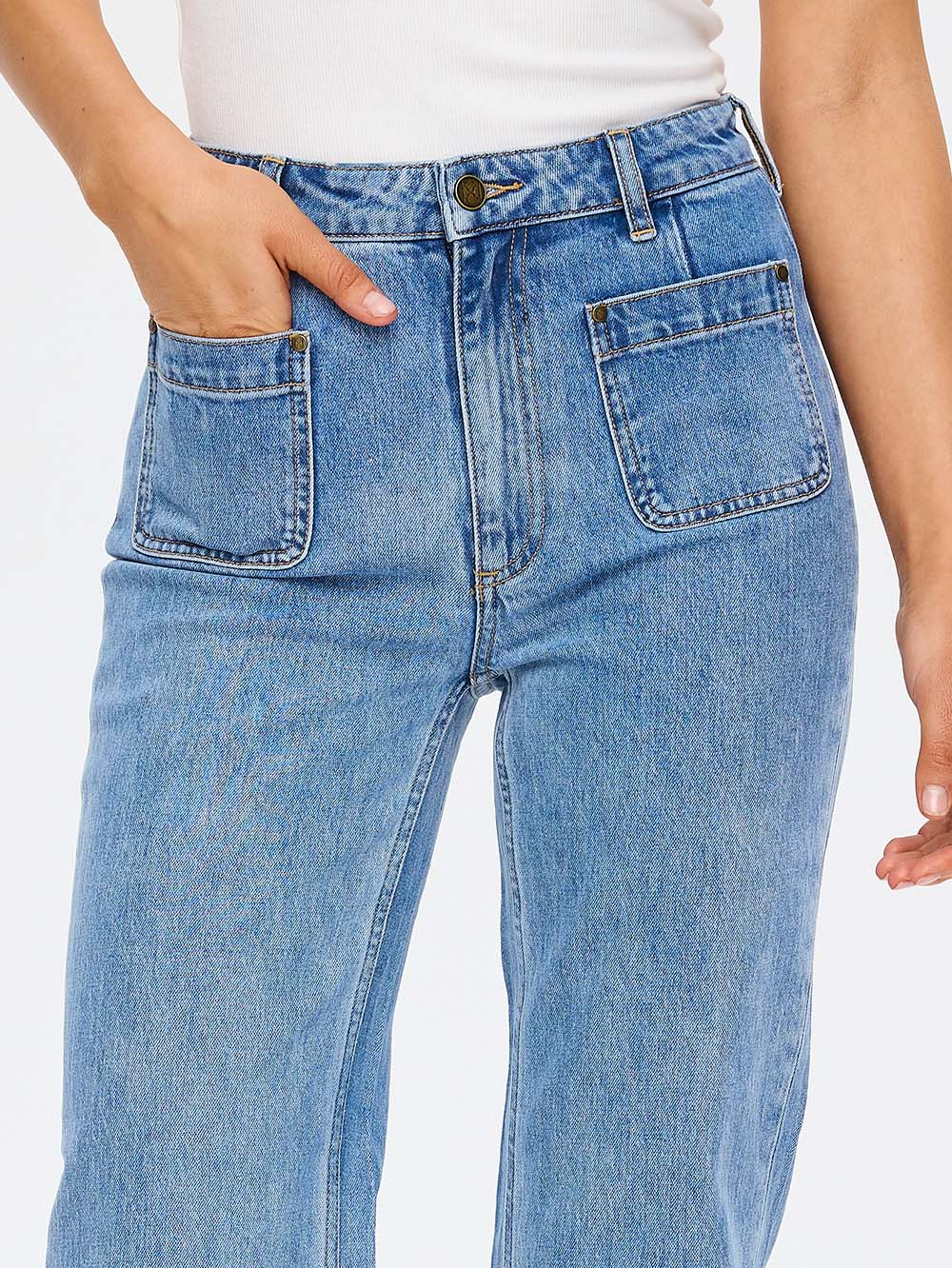 Dominique Denim Jean Stonewashblue
