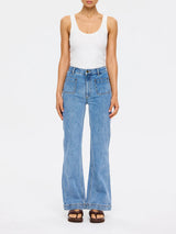 Dominique Denim Jean Stonewashblue