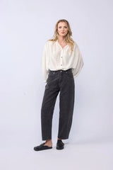 Barrel Leg Jean Animal