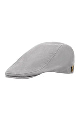 Mens Driver Cap Baker Grey