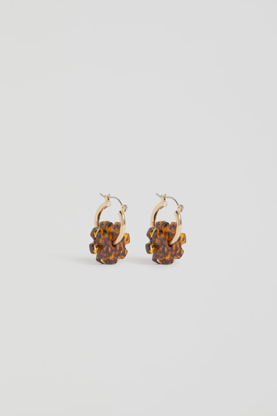 Tortoiseshell Speckle Flakkrin Earrings