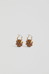 Tortoiseshell Speckle Flakkrin Earrings