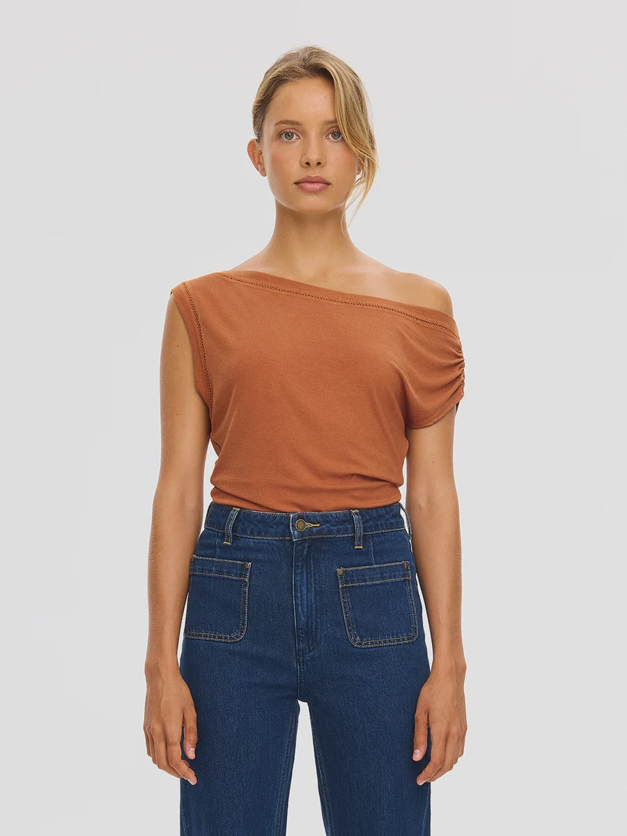 Katie Top Tan