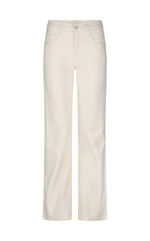 Effie Mid Flare Jean Soft White