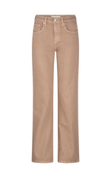 Effie Mid Flare Jean Mushroom