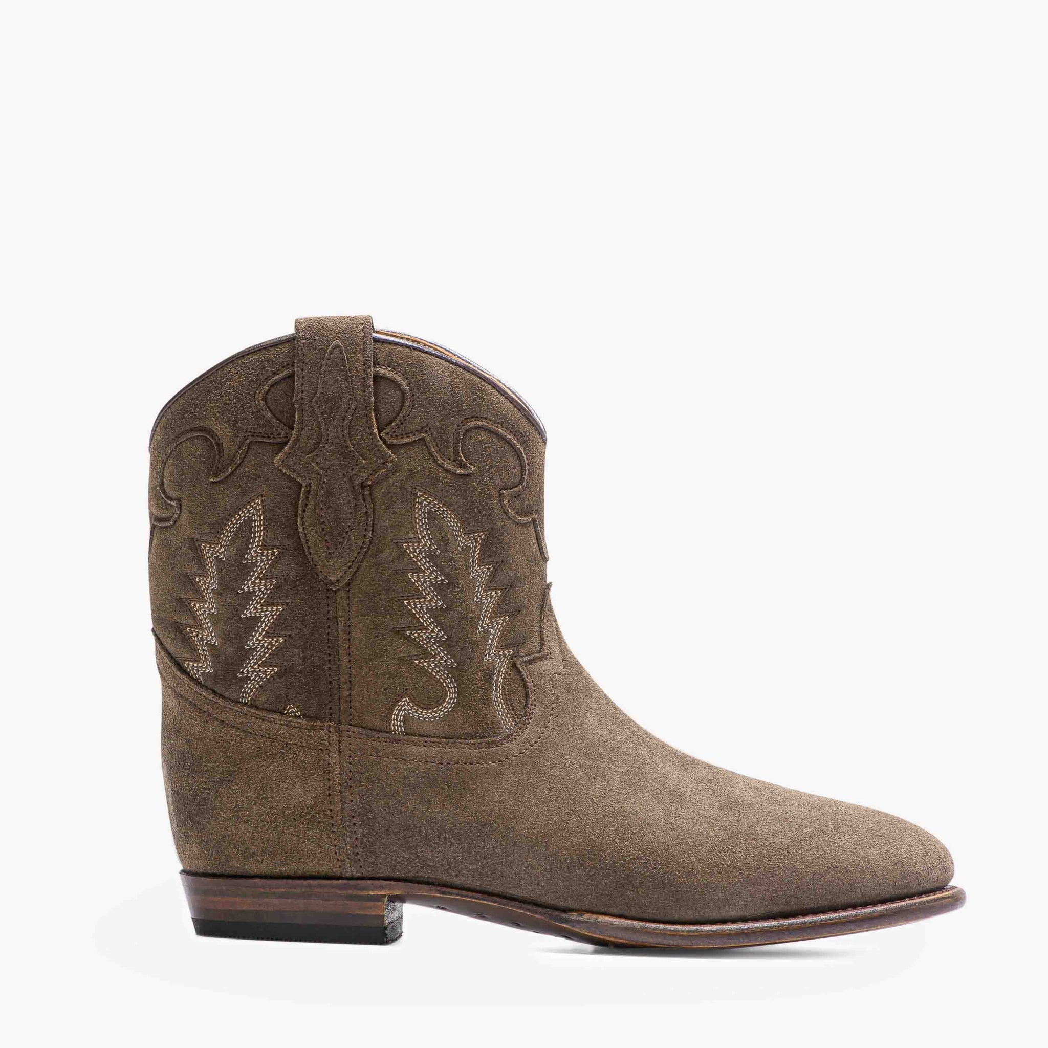 Pre Loved Shiloh Heritage Suede Boots  39  RRP $1300
