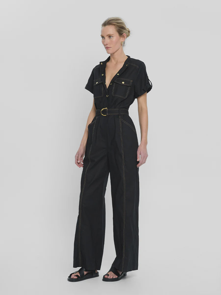 Kivari Ebony Jumpsuit Black