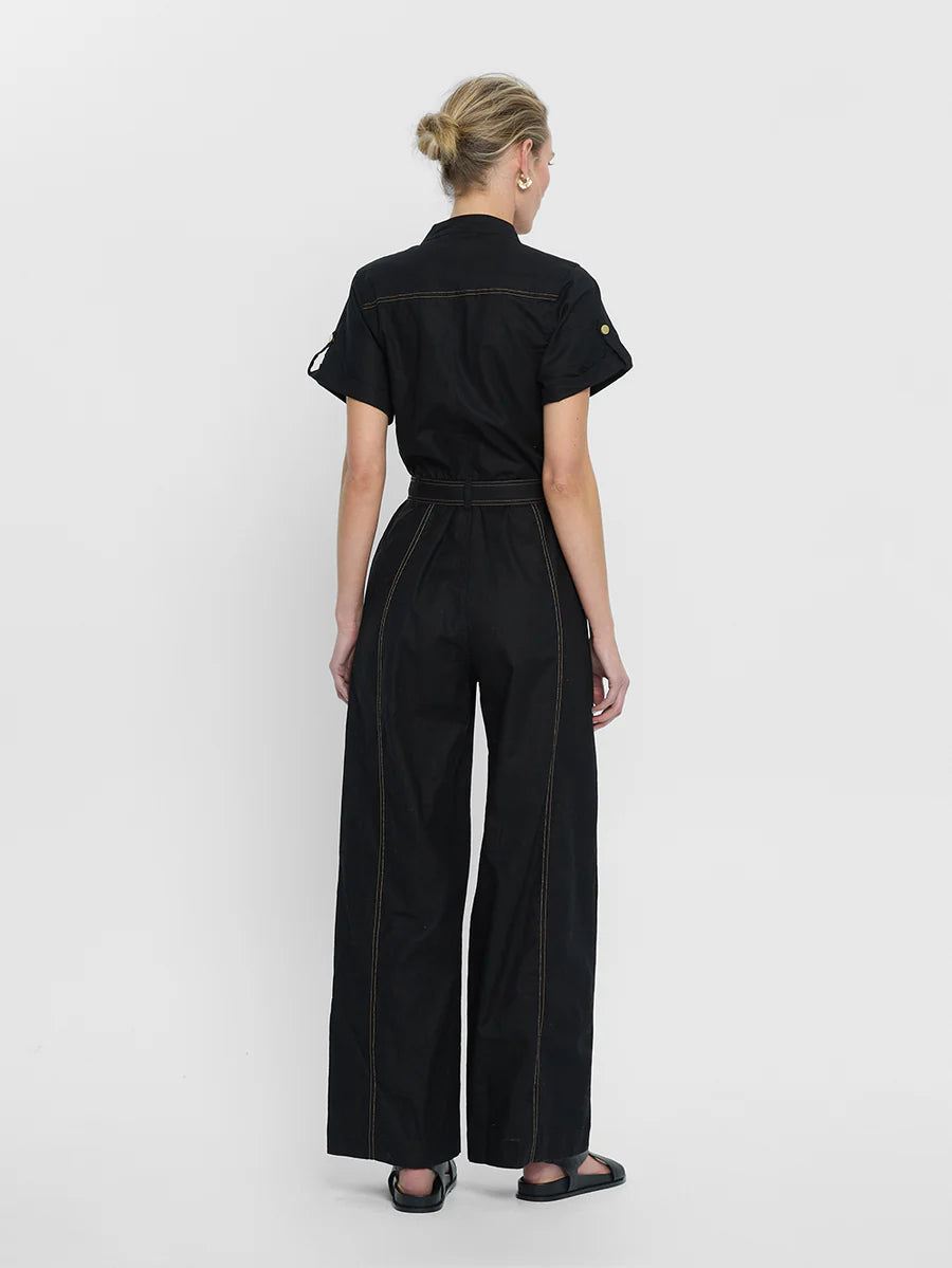 Kivari Ebony Jumpsuit Black