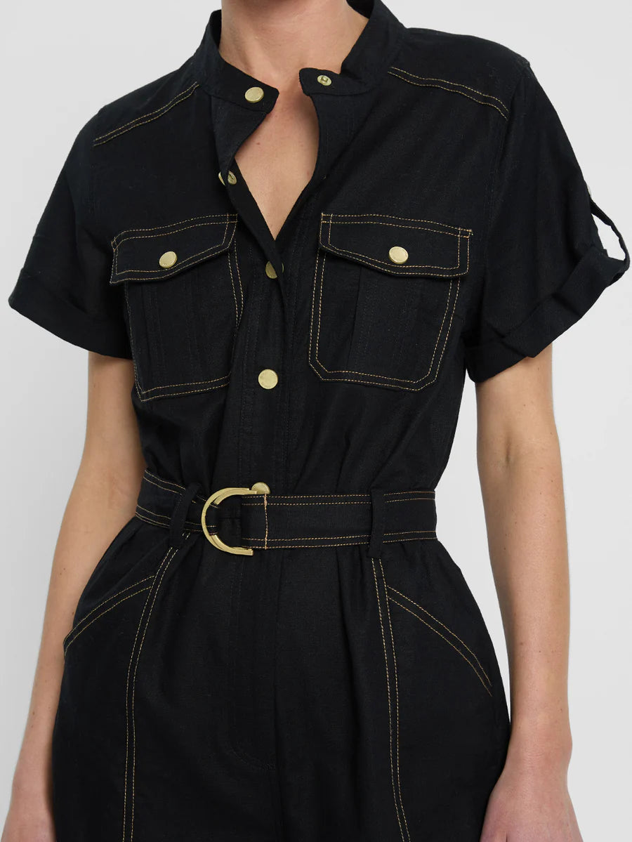 Kivari Ebony Jumpsuit Black