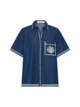 Emile Chambray Shirt Blue