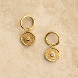 Indigo and Wolfe Eyesha Earrings Gold