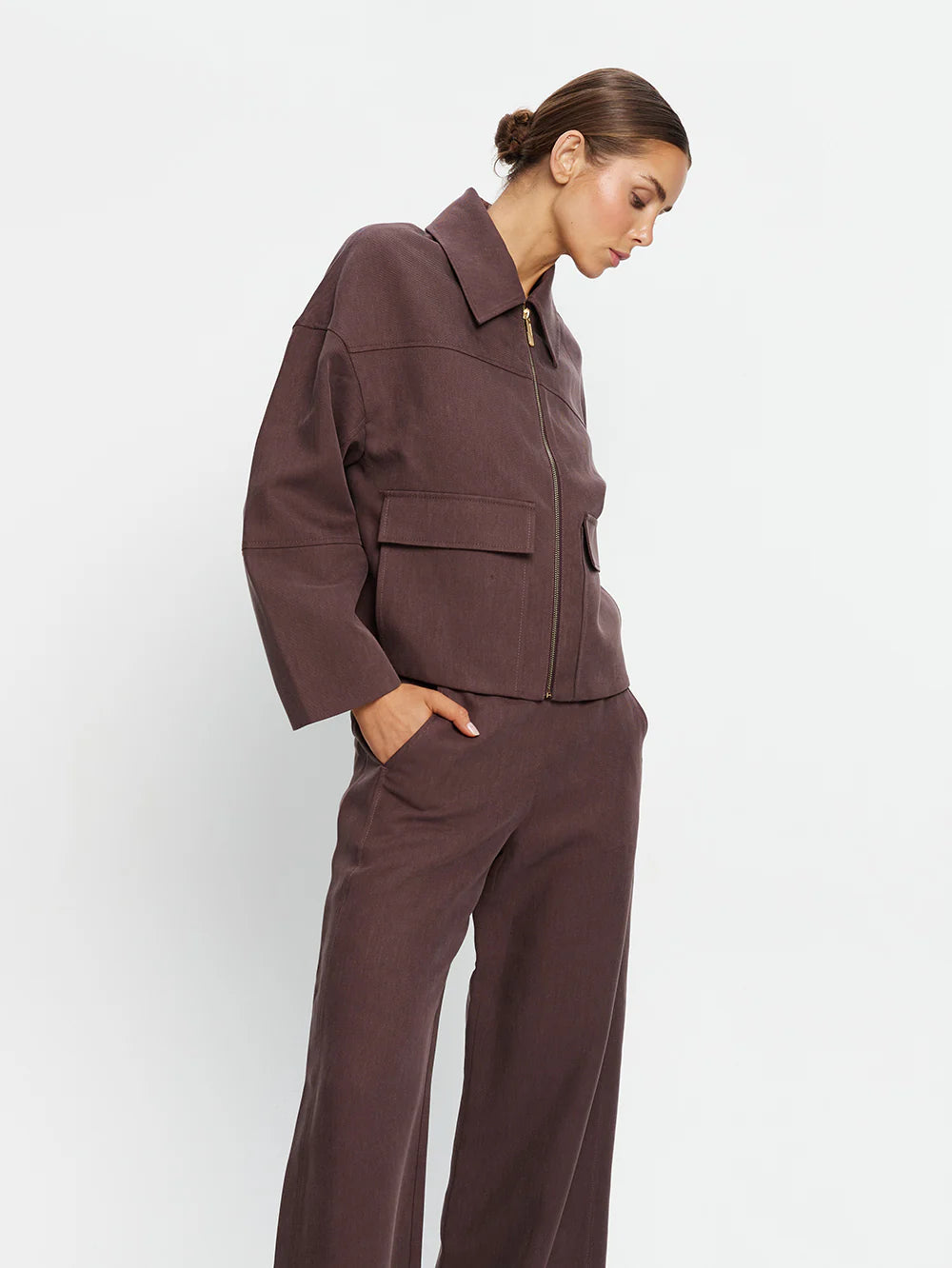 Nyah Jacket Plum