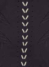 Jodie Cable Knit Indigo